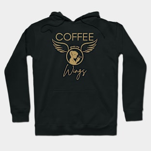 Coffee Gives Me Wings Hoodie